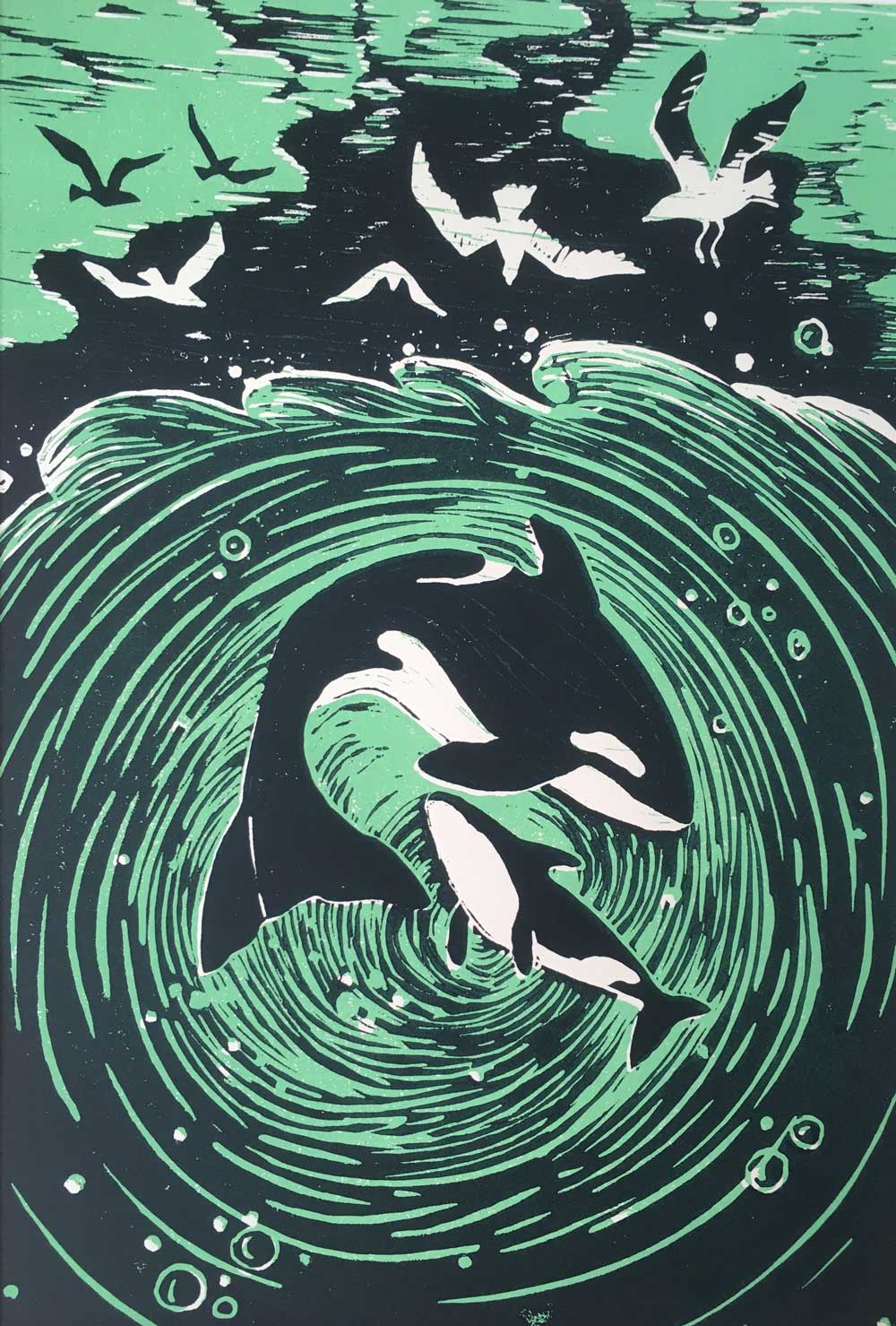 Orcas by Josie Tipler