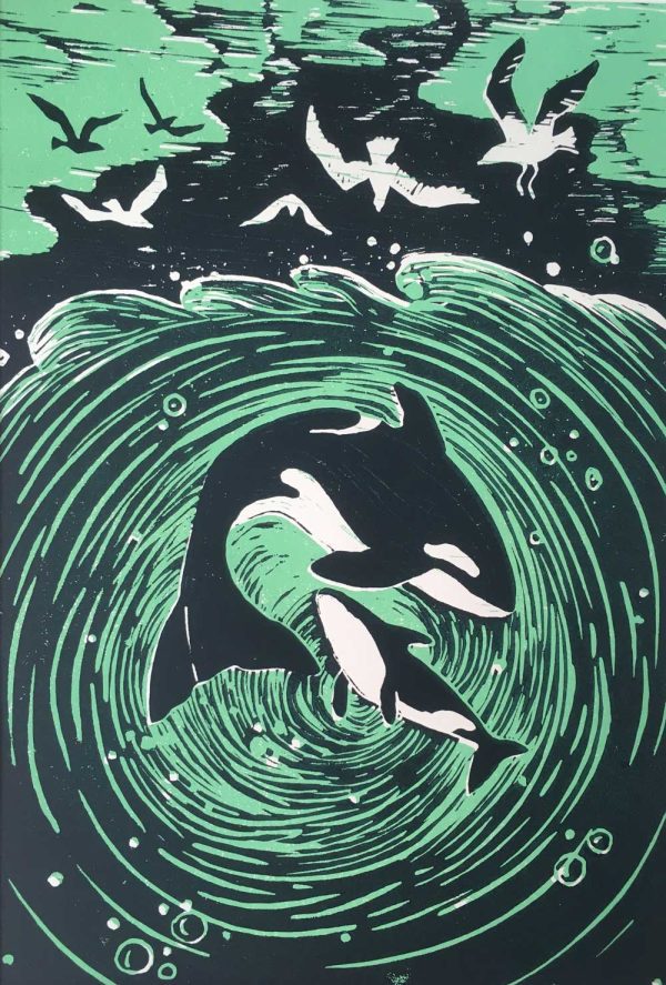 Orcas - 5 Greetings Cards - Image 3