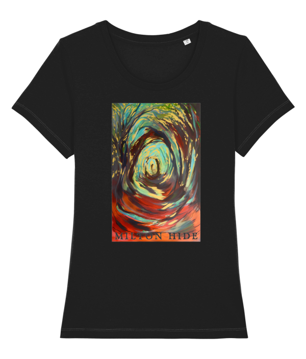 Dappled Holloway by Josie Tipler - Women's fit (Caribbean Blue or Black) - Image 2