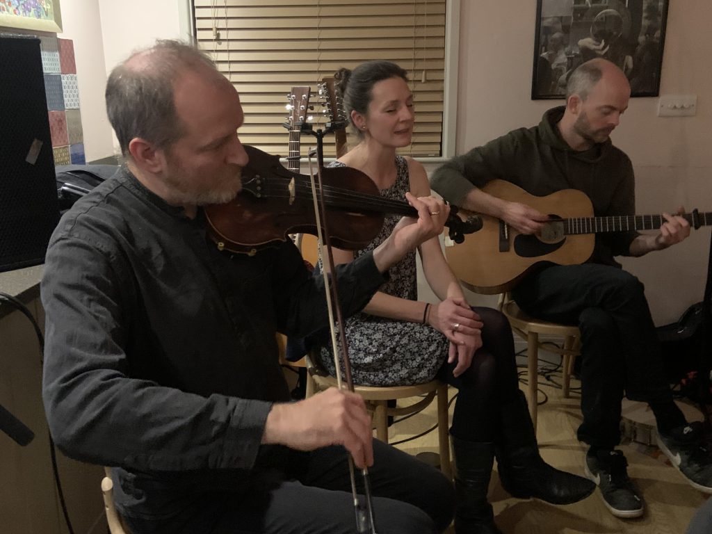 trio of musicians