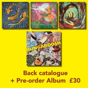 Back catalogue and pre-order album