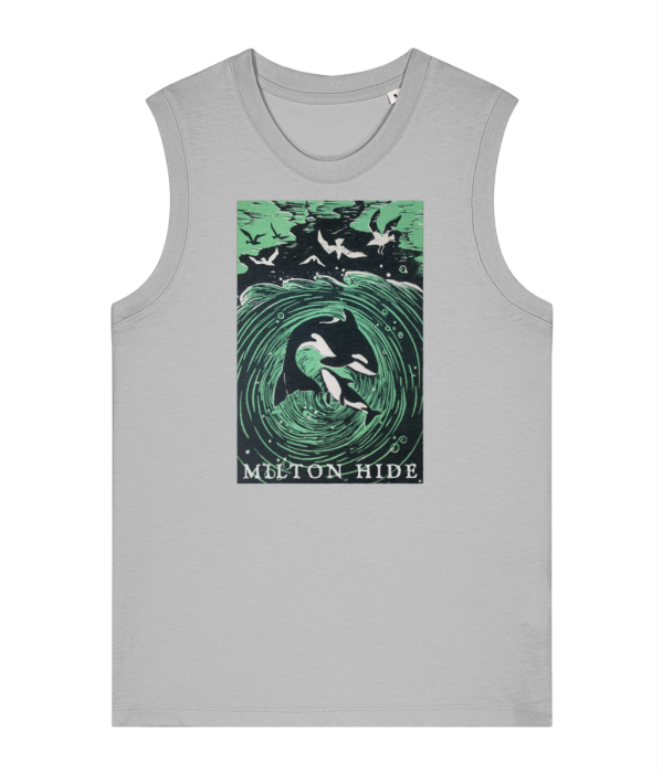 Orcas  - Women's fit vest t-shirt - Image 3