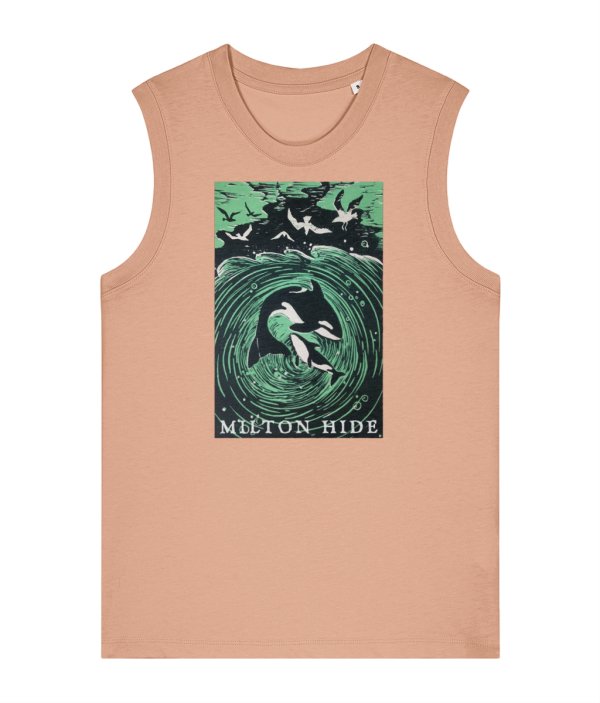 Orcas  - Women's fit vest t-shirt - Image 2